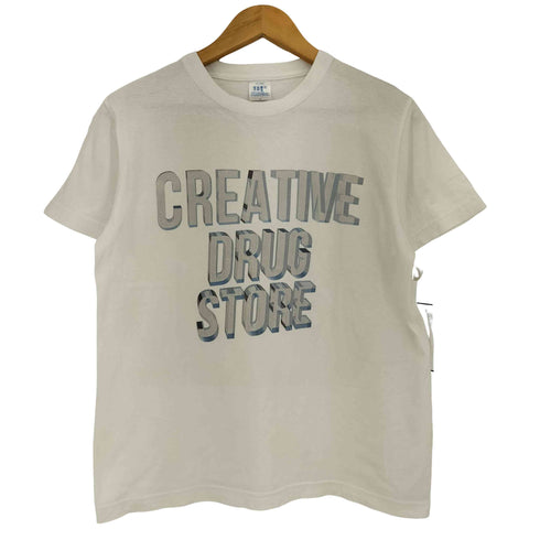 クリエイティブドラッグストア CREATIVE DRUG STORE ロゴ プリント Tシャツ メンズ JPN:S